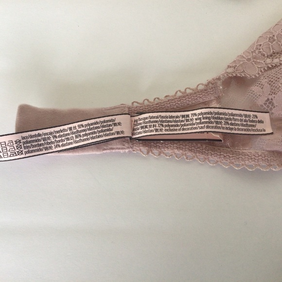 VICTORIAS SECRET VELVET BRALETTE SMALL NWT - Picture 11 of 12